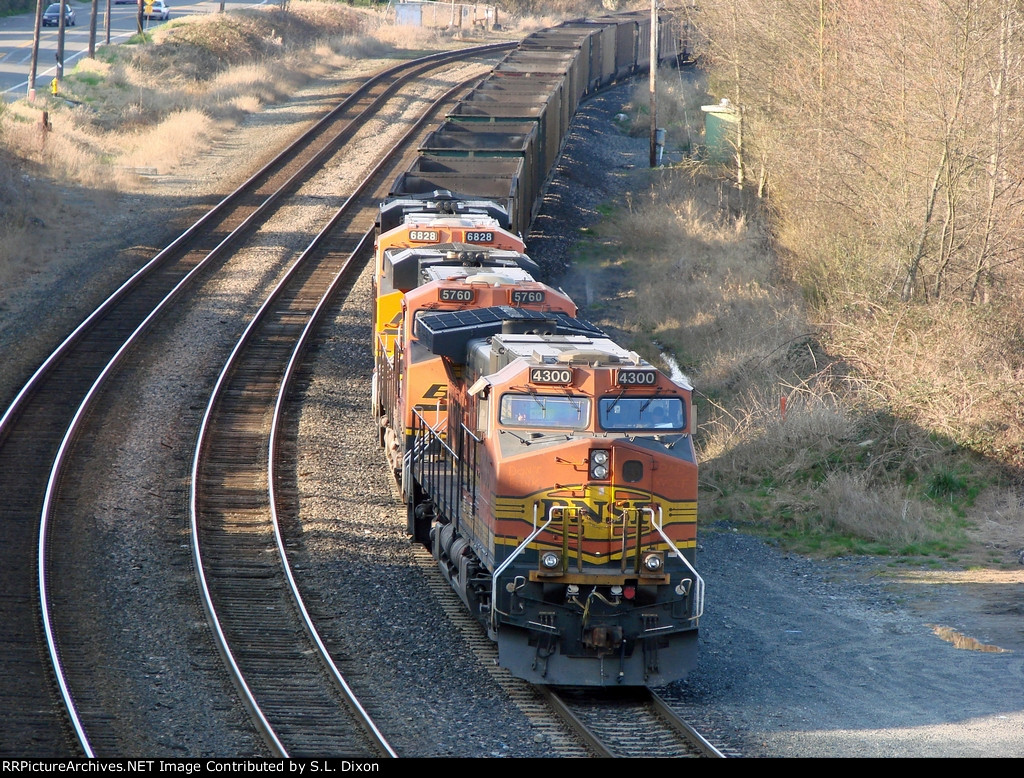 BNSF 4300 East